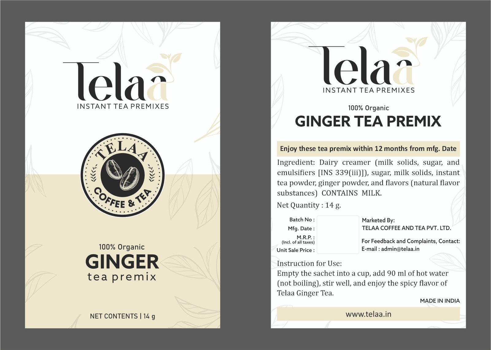 Ginger Tea Premix - Image 3