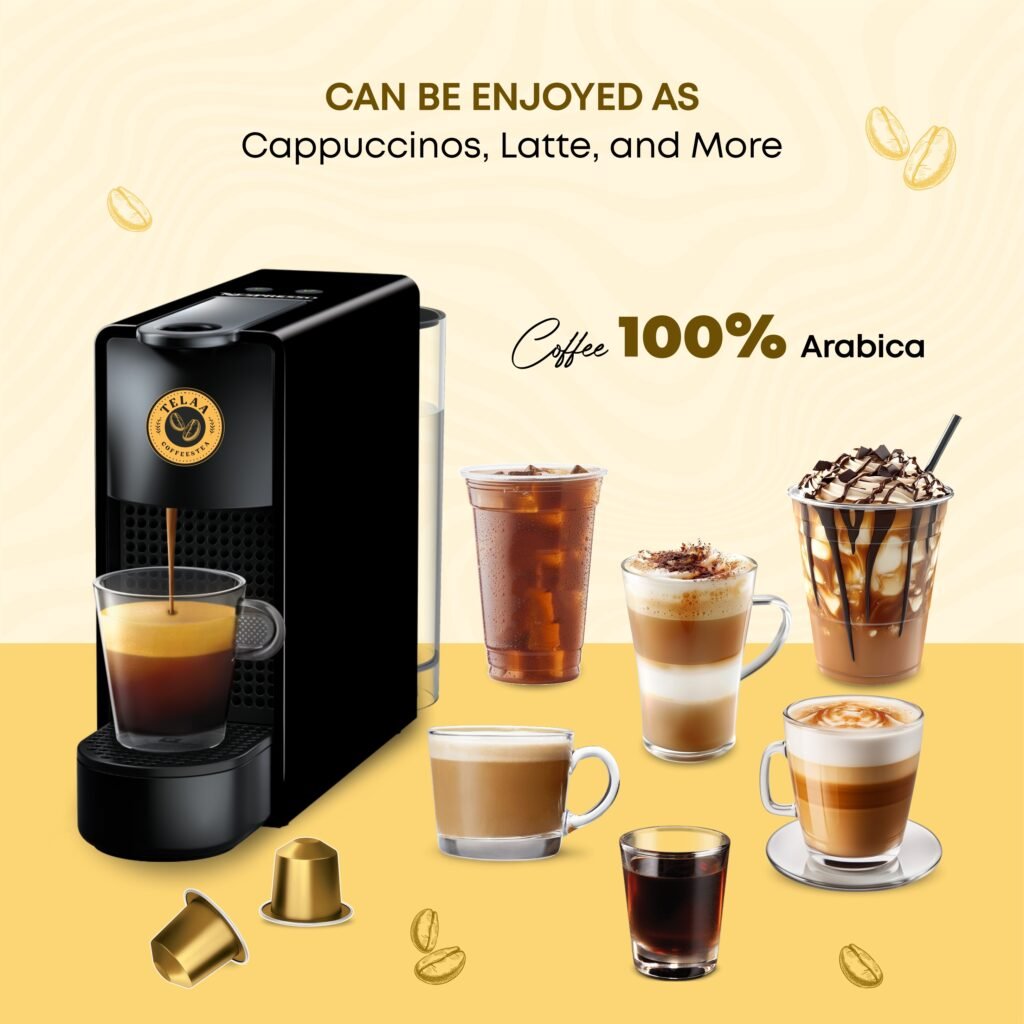 Mellow Forge Light Roast Coffee Capsules By Telaa | Intensity 6 ...