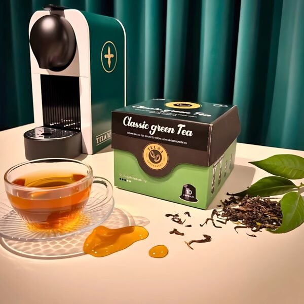 Telaa’s Classic Green Tea Capsules – Intensity 3/5