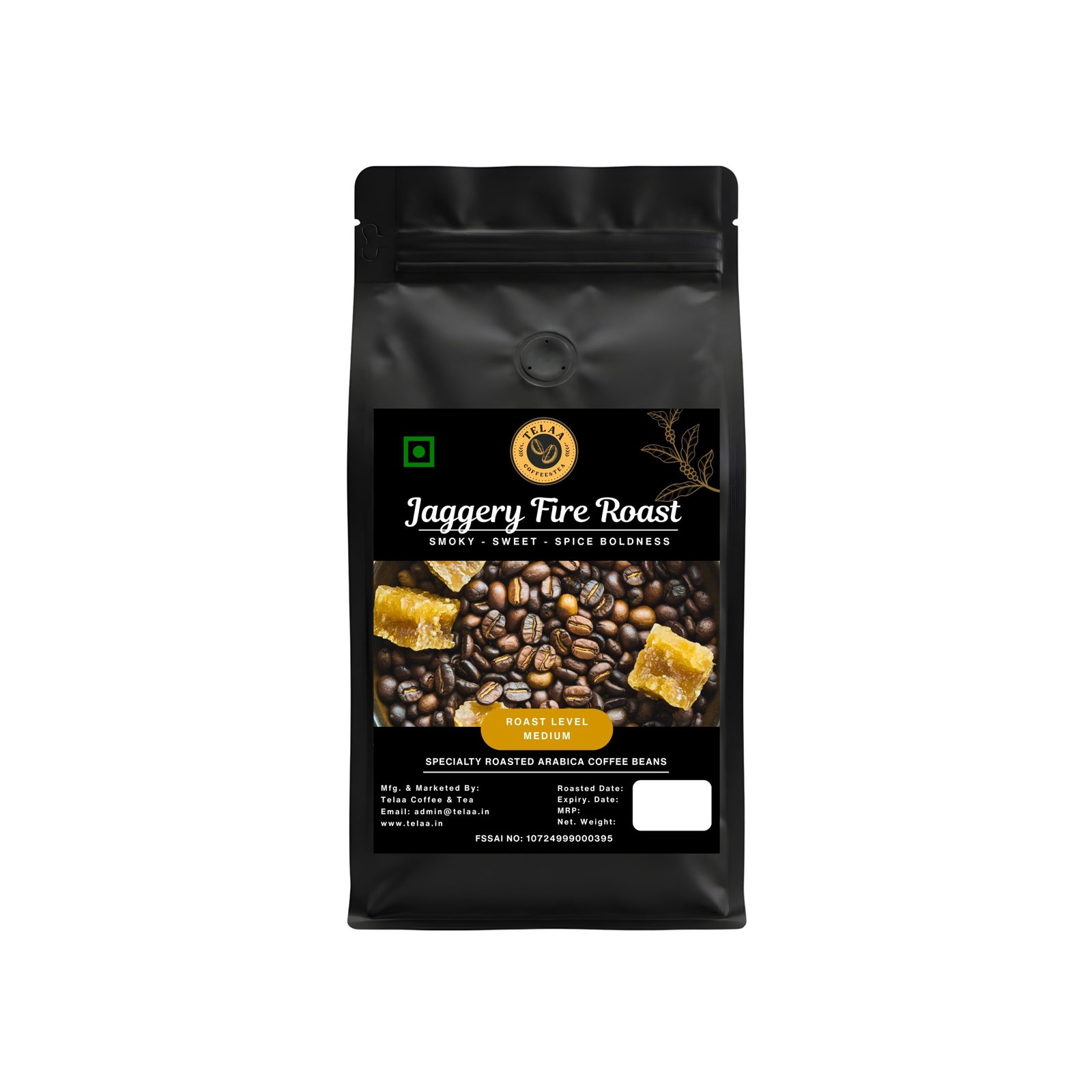 Jiggery Fire Roast - Specialty Coffee Beans 250gm