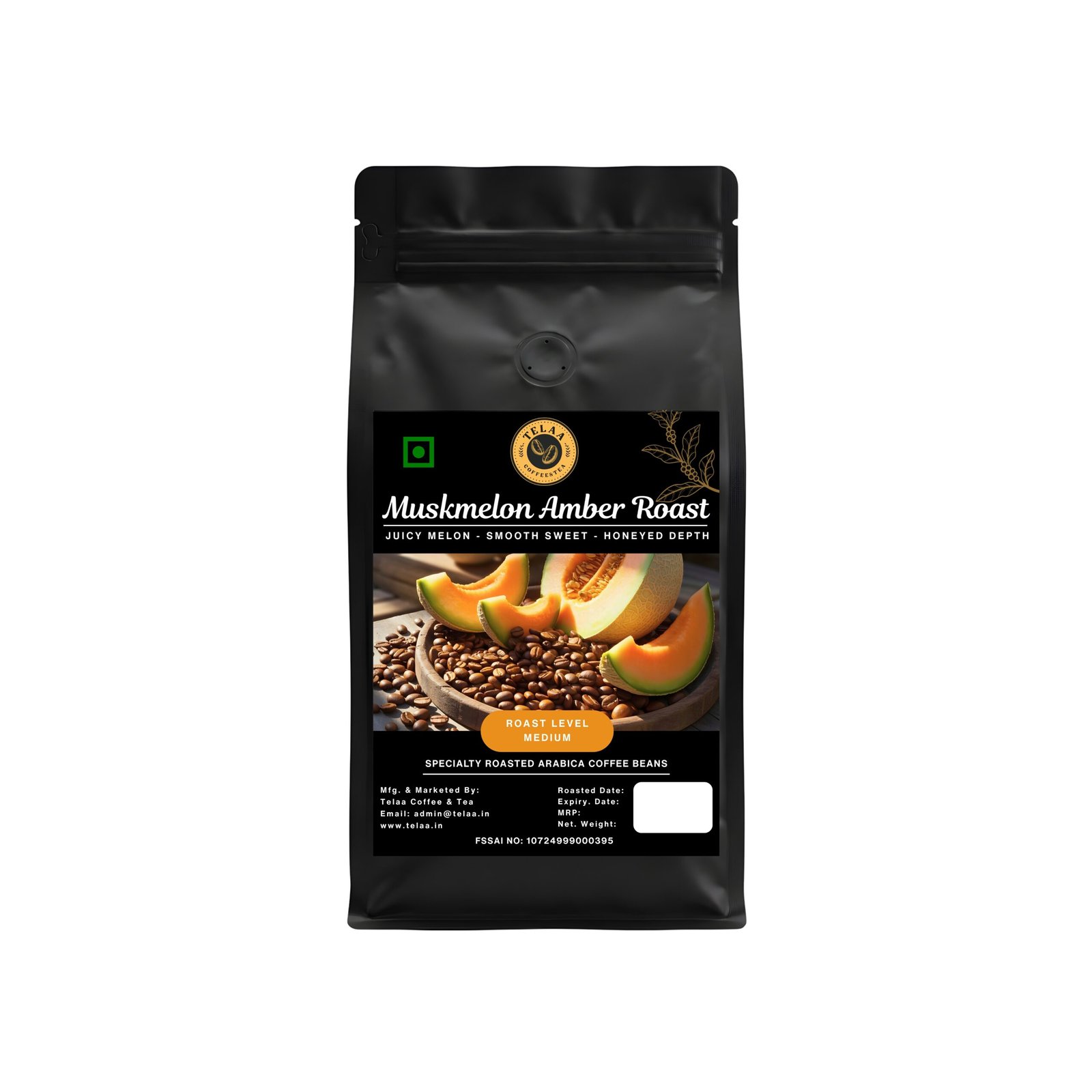 Muskmelon Amber Bloom - Specialty Coffee Beans 250gm