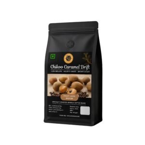Chikoo Caramel Drift Fruit Fermented Coffee Beans 250g – Exotic Process Arabica, Sapota Sweetness & Rich Caramel Notes, Smooth Creamy Body, Small Batch Artisan Roast, Specialty Gourmet Coffee