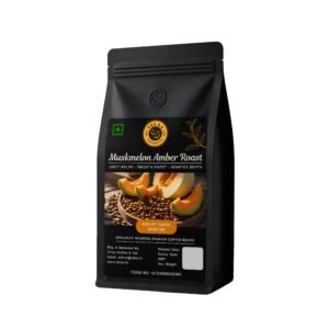 Muskmelon Amber Bloom Fruit Fermented Coffee Beans 250g – Exotic Process Arabica, Ripe Melon Sweetness & Soft Floral Notes, Silky Smooth Body, Small Batch Artisan Roast, Specialty Gourmet Coffee