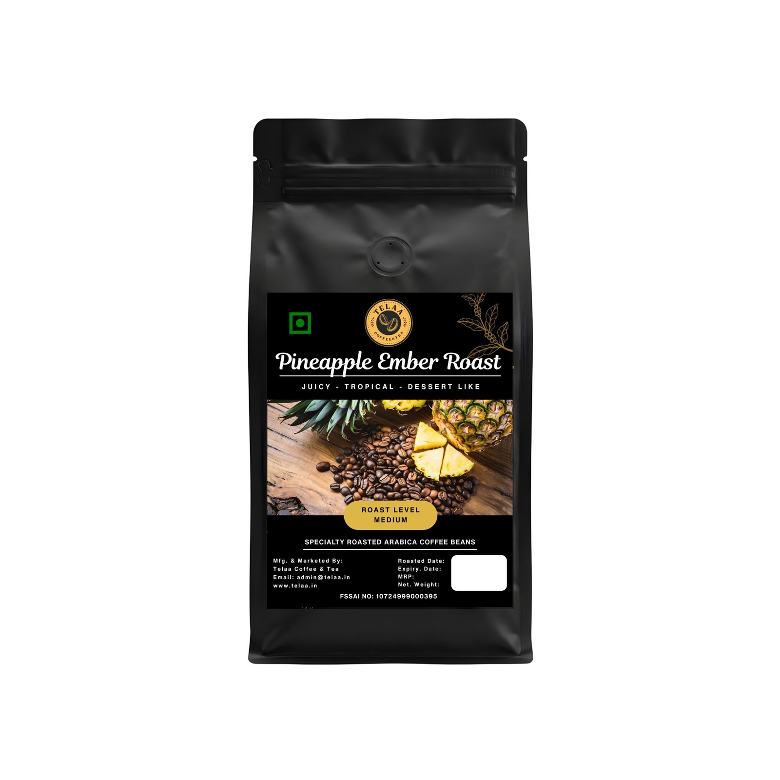 Pineapple Ember Roast - Specialty Coffee Beans 250gm