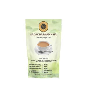 Kadak Rajwadi Chai – Strong Indian Masala Tea Blend | Assam & Darjeeling