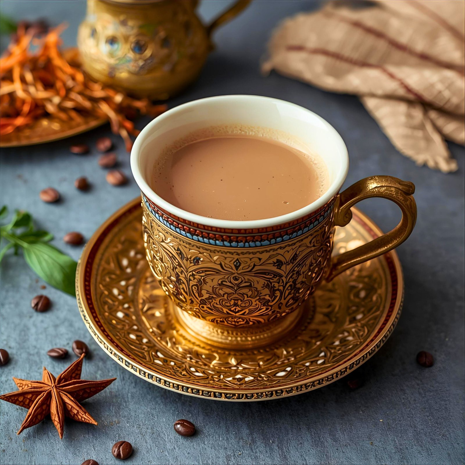 Kadak Rajwadi Chai – Strong Indian Masala Tea Blend | Assam & Darjeeling - Image 3