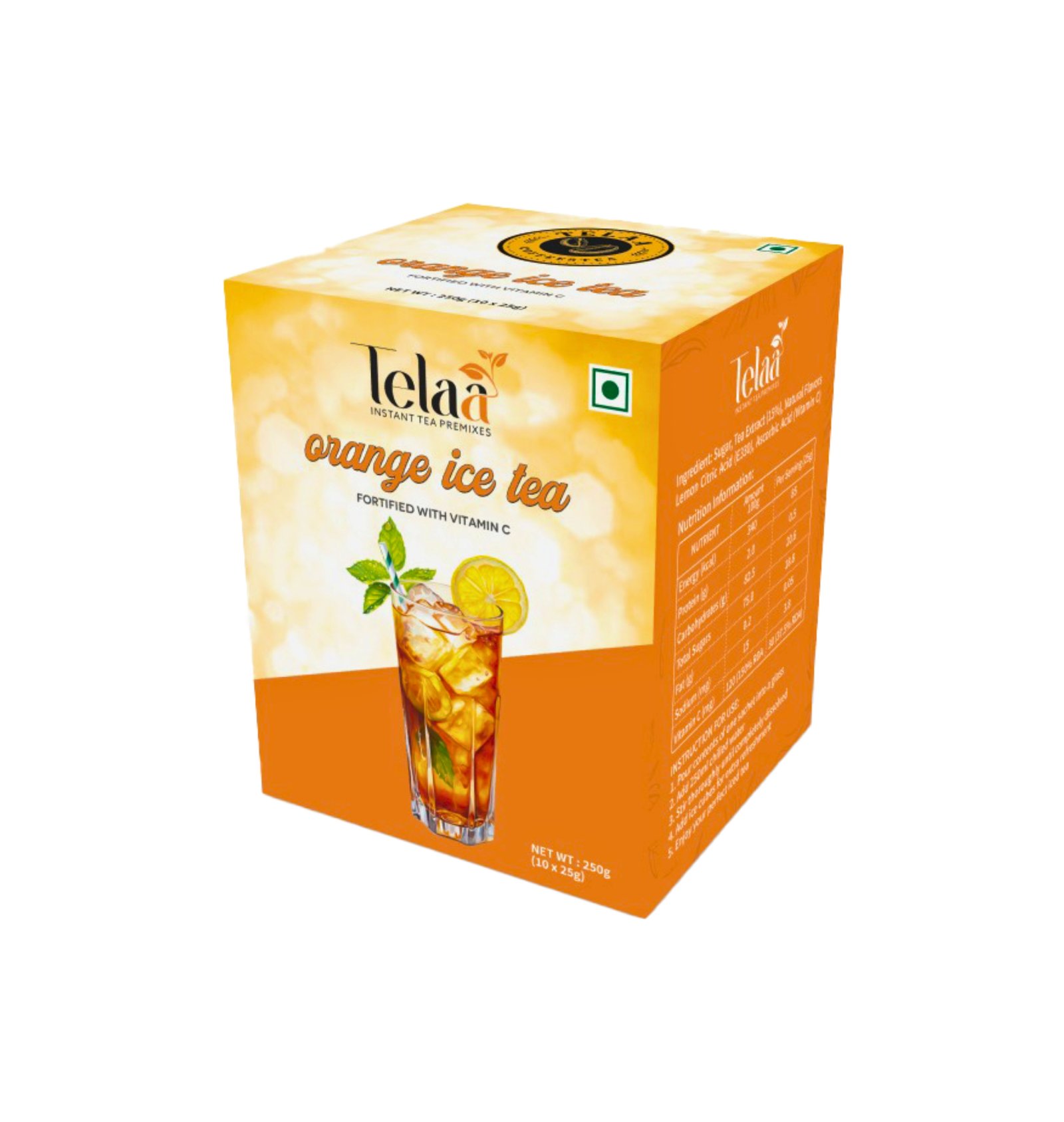 Orange Iced Tea Premix