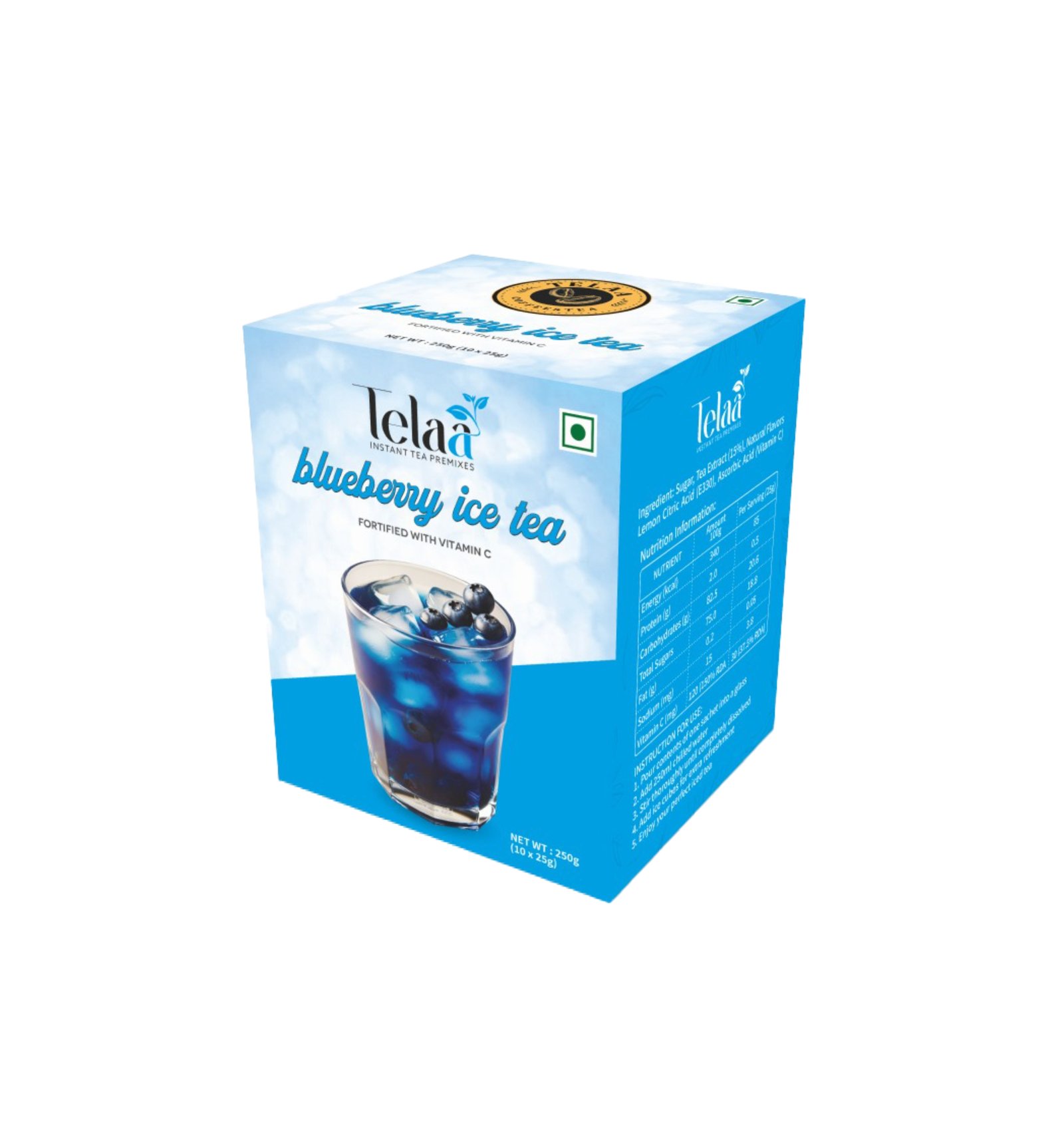 Blueberry Iced Tea Premix
