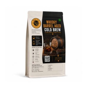 Whiskey Barrel Aged Coffee — 250g Ground or Cold Brew Bag | V60, Press, Espresso