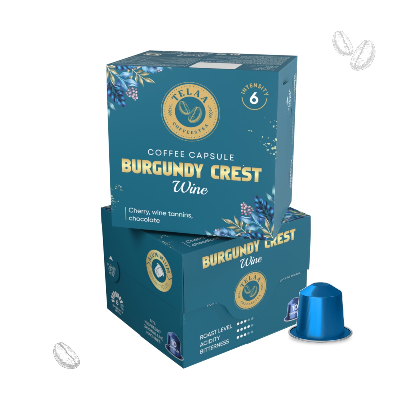 Telaa Barrel-Aged Coffee Pods Combo – Whiskey, Rum & Wine Specialty Capsules | 100% Arabica | Pack of 30 Capsules – Perfect Xmas Gift - Image 5