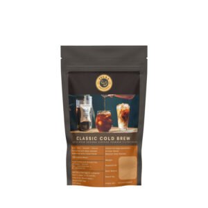 Classic Cold Brew Coffee Bag 100g | Makes 1L Bold & Strong Brew | Ready-to-Pour Filter Bag | 100% Arabica Artisan Blend