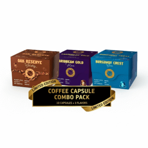 Telaa Barrel-Aged Coffee Pods Combo – Whiskey, Rum & Wine Specialty Capsules | 100% Arabica | Pack of 30 Capsules – Perfect Xmas Gift