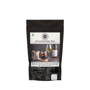 White Wine Barrel Aged Coffee — 200g Ground or Cold/Hot Brew Bag | V60, Press, Espresso