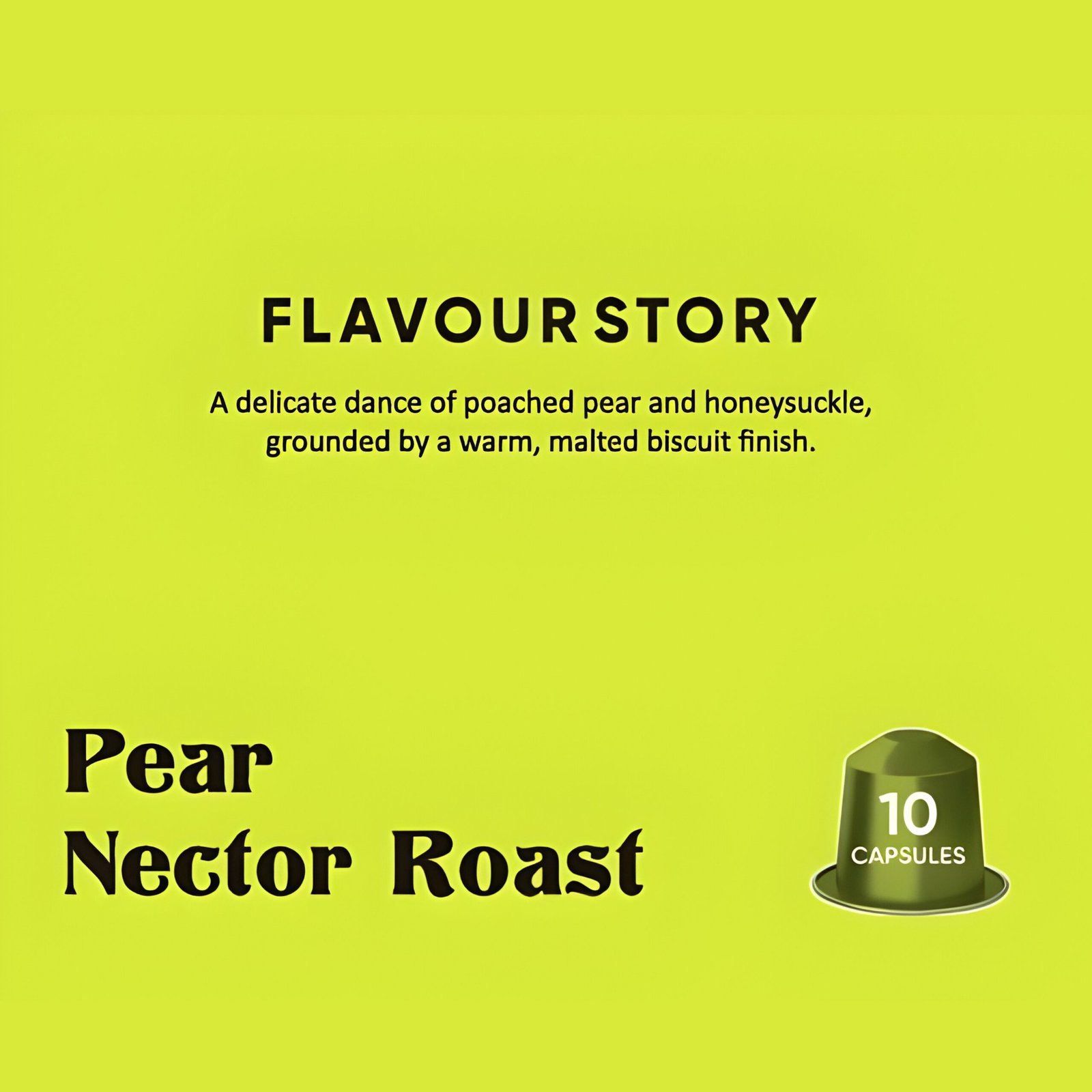 Telaa Pear Nector Roast Coffee Capsules | Fruit-Fermented Arabica | Poached Pear, Honeysuckle & Malted Biscuit Notes | Aluminium Nespresso Original Line Compatible Pods - Image 6