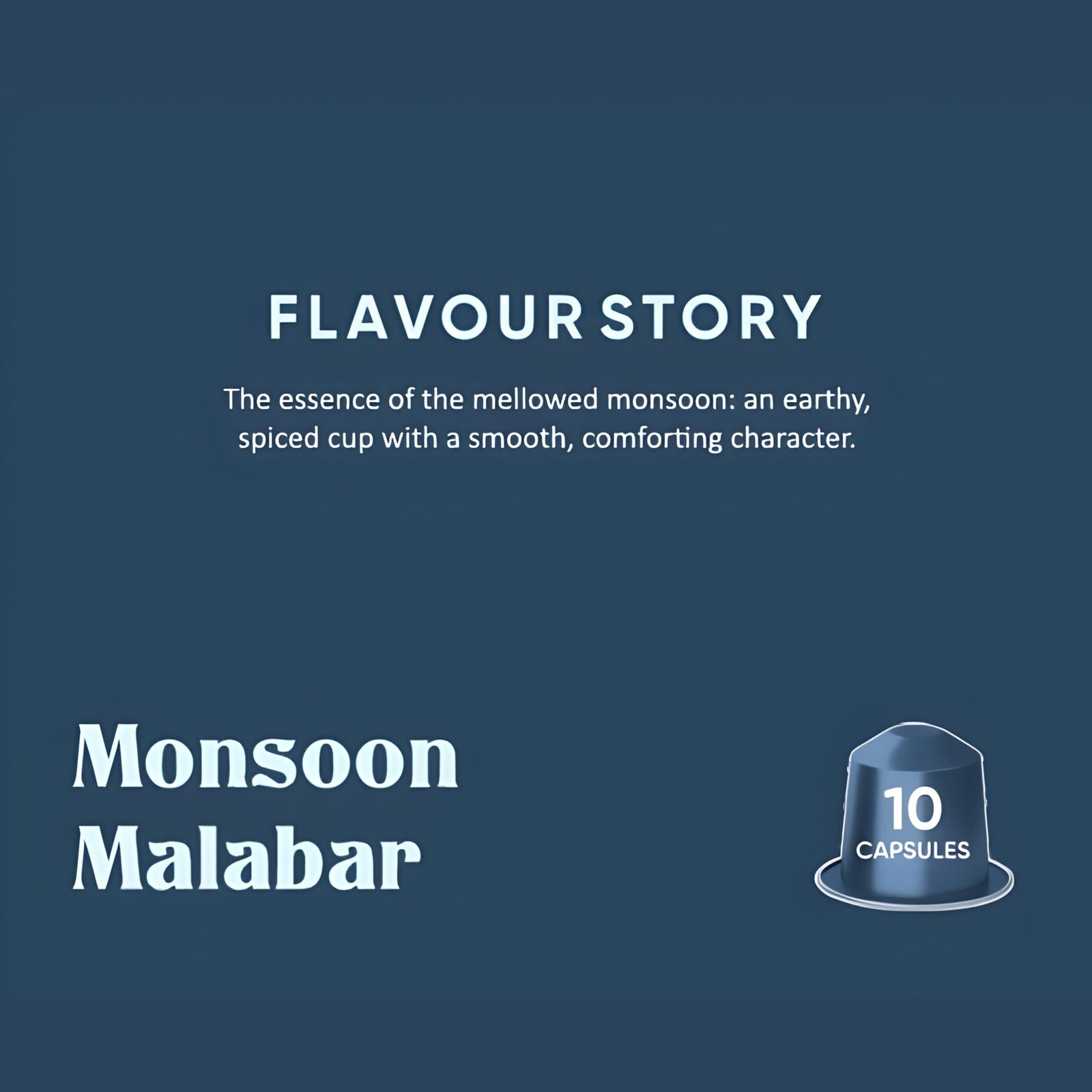 Telaa Monsoon Malabar Coffee Capsules | Indian Specialty Monsoon Aged Coffee | Aluminium Nespresso Original Line Compatible Pods - Image 5