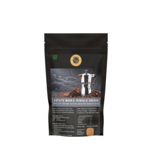 Telaa Estate Moka Single Origin Coffee – Premium Indian Arabica for Moka Pot Brewing
