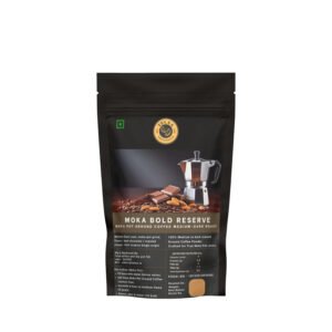 Telaa Moka Bold Reserve | Premium Moka Pot Ground Coffee | Medium-Dark Roast