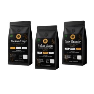 3 x 250g Specialty Coffee Beans Combo – Light, Medium & Dark Roast | 100% Arabica Fresh Roasted Whole Beans | Espresso, Pour Over, French Press & Cold Brew | Premium Coffee Gift Set by Telaa