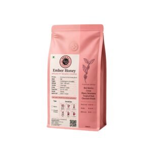 Ember Honey | Single Origin Specialty Coffee | Honey Process Arabica | Chikkamagaluru AA Grade Coffee Beans